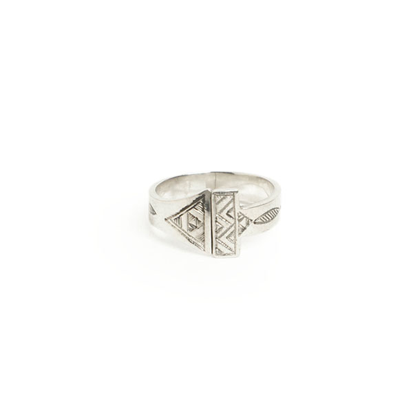 トゥアレグ族　ハンドメイド　シルバーリング Touareg Silver (トゥアレグシルバー) Ring 01 / リング01